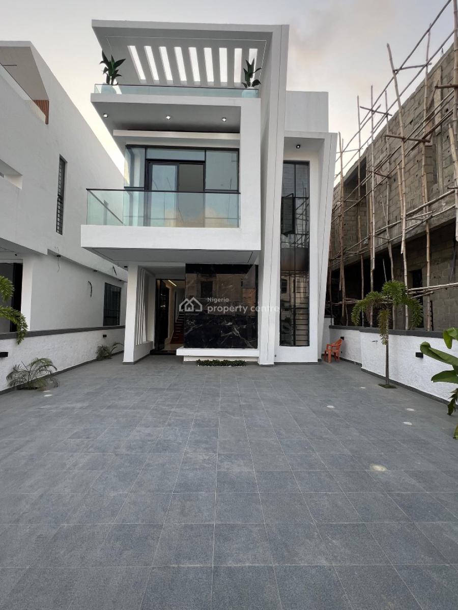 Sleek 5-bedroom Fully Detached Duplex, Chevron, Lekki, Lagos, Detached Duplex for Sale