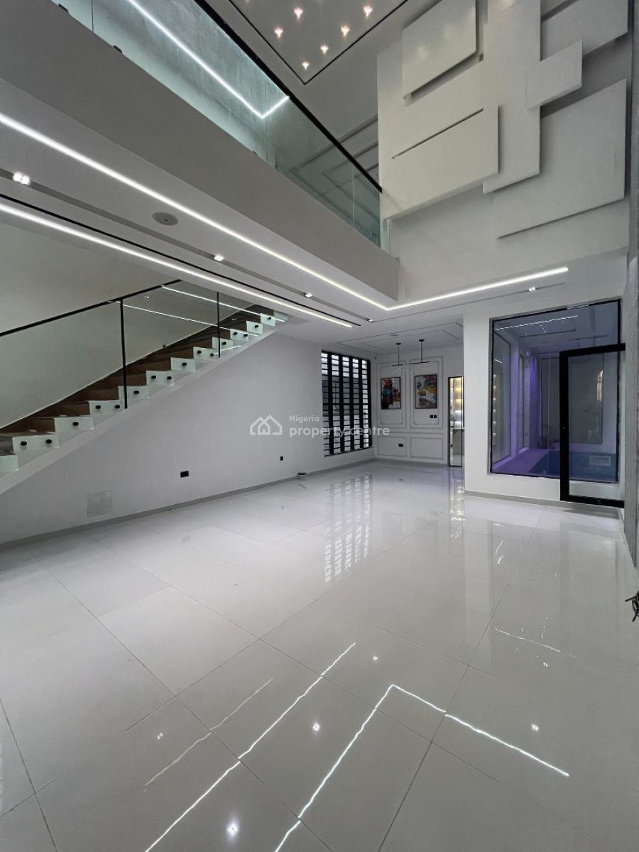 Sleek 5-bedroom Fully Detached Duplex, Chevron, Lekki, Lagos, Detached Duplex for Sale