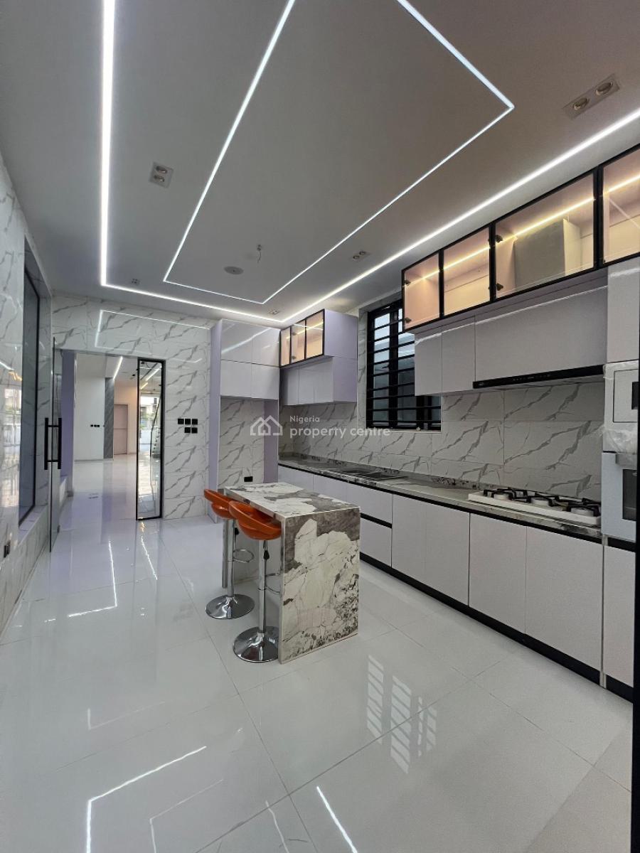 Sleek 5-bedroom Fully Detached Duplex, Chevron, Lekki, Lagos, Detached Duplex for Sale