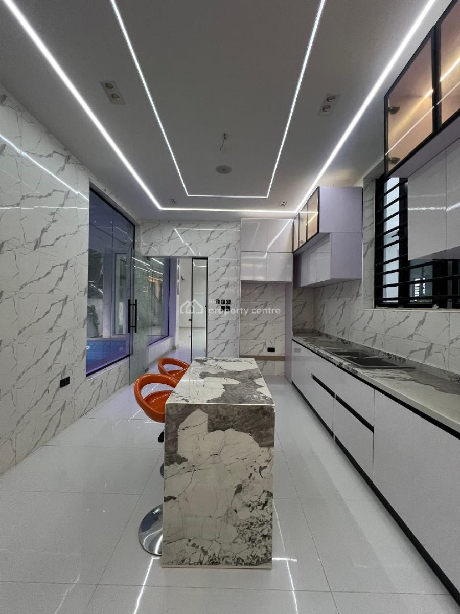 Sleek 5-bedroom Fully Detached Duplex, Chevron, Lekki, Lagos, Detached Duplex for Sale