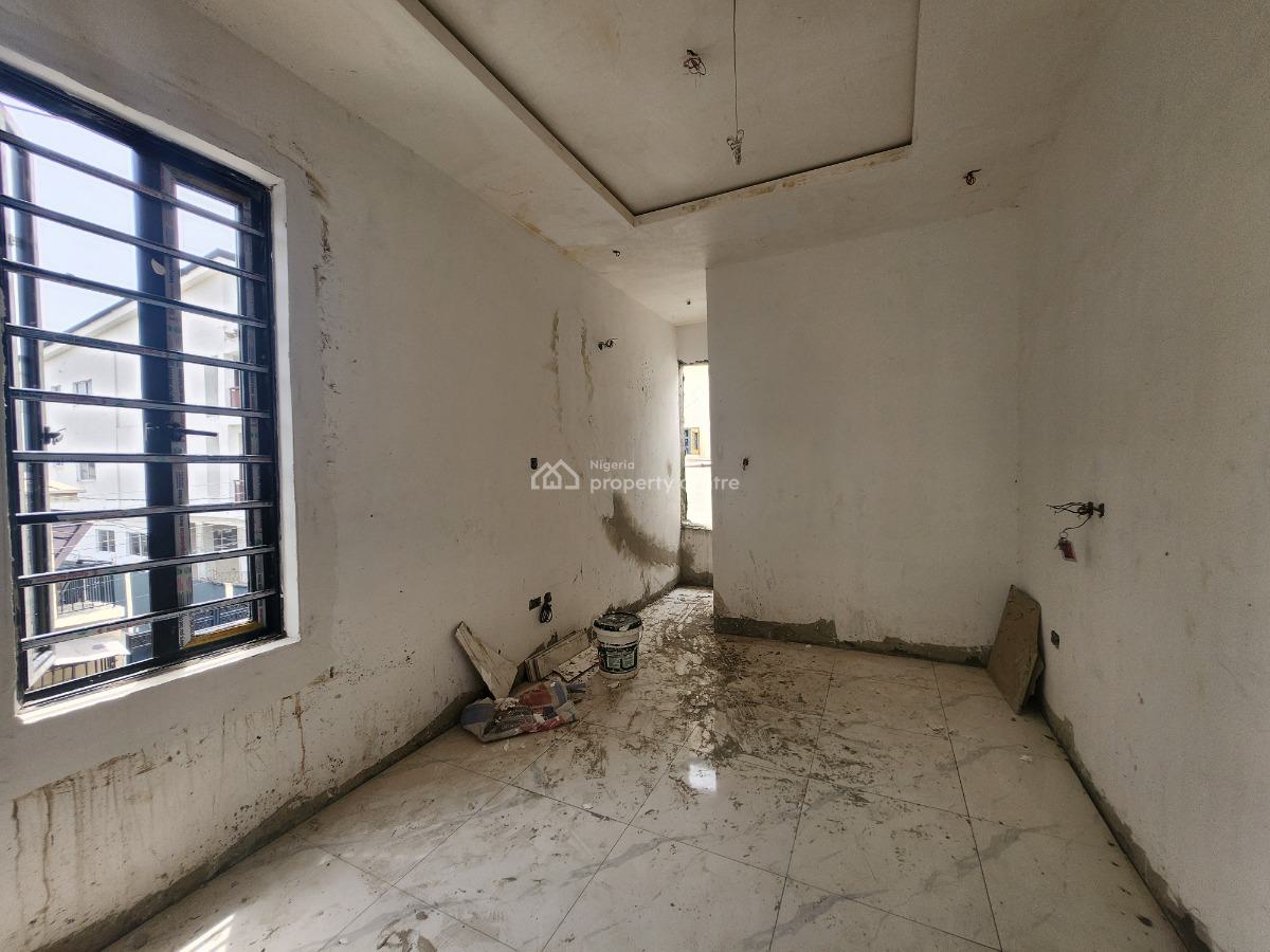 4 Bedrooms Terrace House, Behind Blanco Supermarket, Sangotedo, Ajah, Lagos, Terraced Duplex for Sale