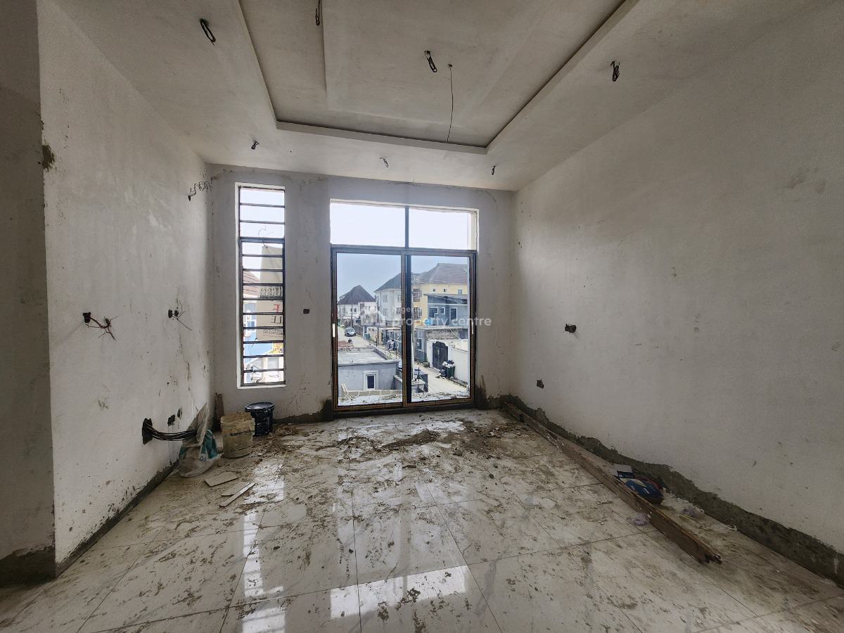 4 Bedrooms Terrace House, Behind Blanco Supermarket, Sangotedo, Ajah, Lagos, Terraced Duplex for Sale