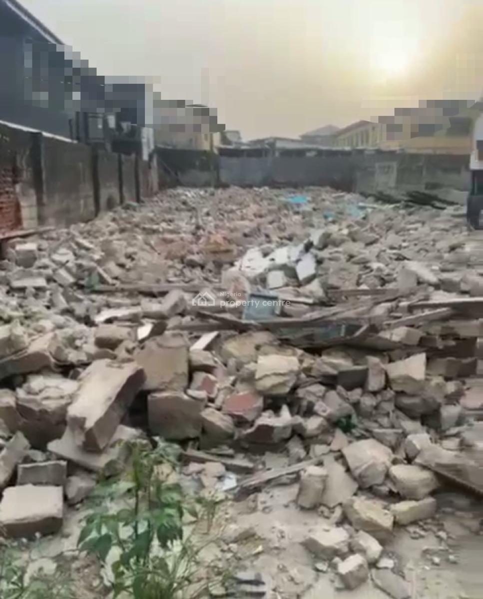 an Empty Land on a Full Plot of Land, Ilupeju, Lagos, Mixed-use Land for Sale