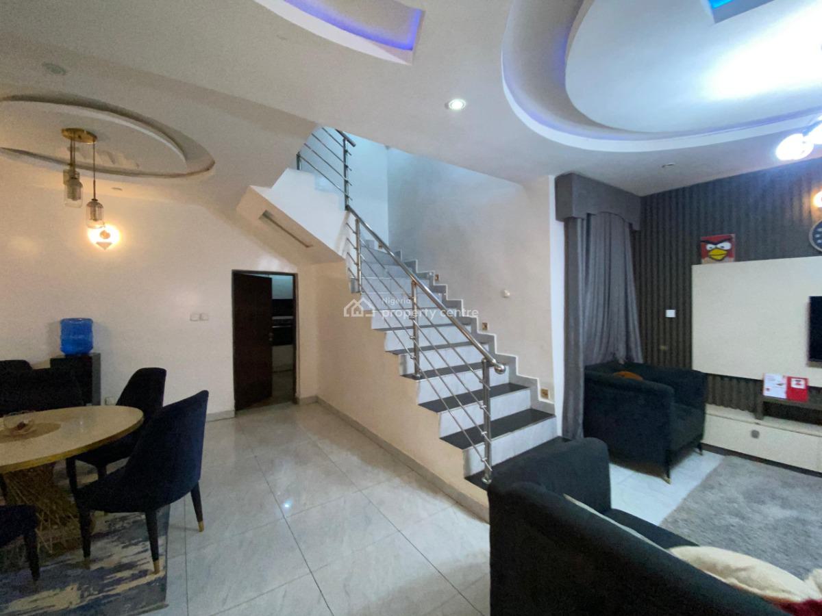 4 Bedroom Terrace Duplex with Bq, Wuye, Abuja, Terraced Duplex for Rent