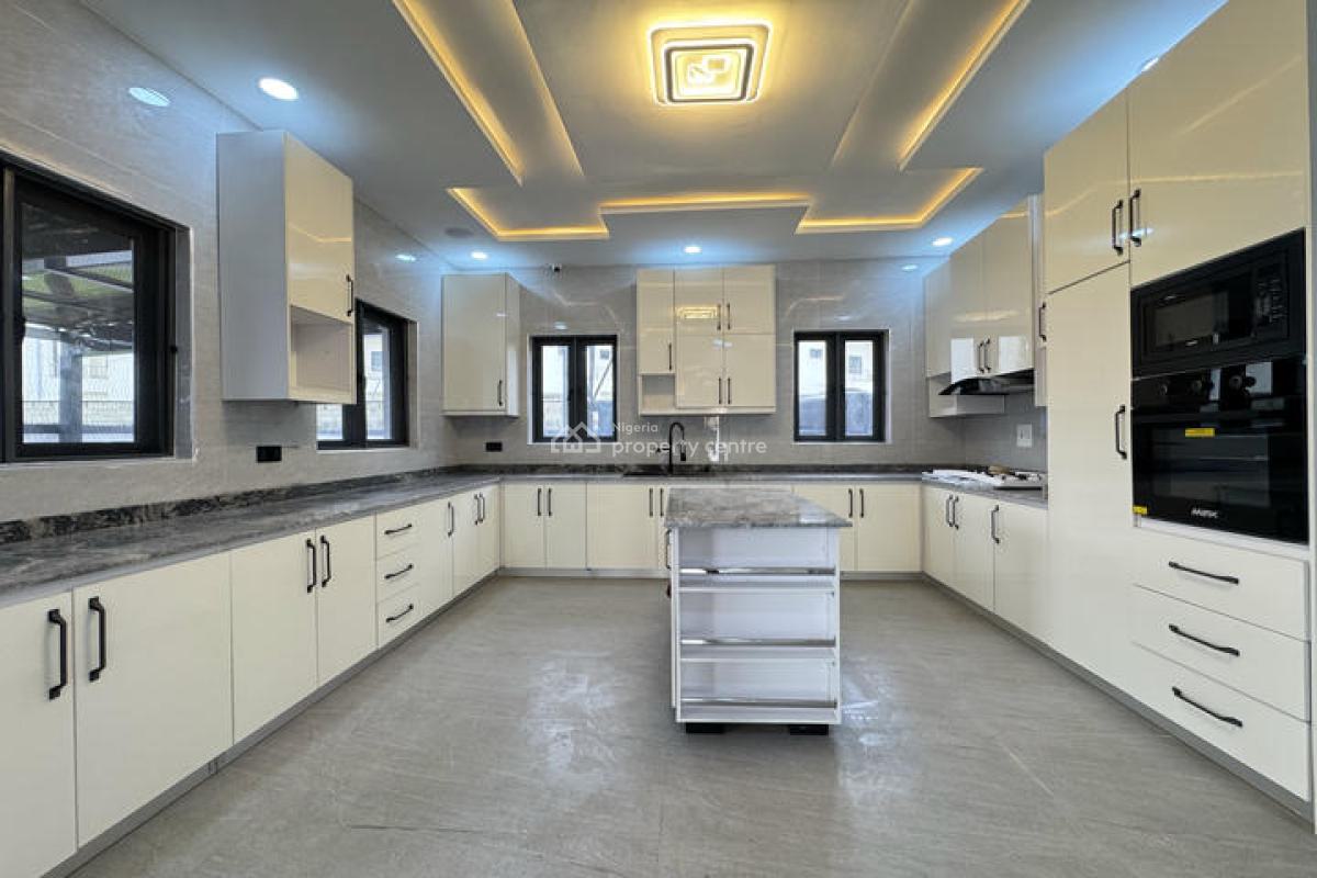 Stunning 4 Bedroom Detached House with Swimming Pool and Bq, Osapa, Lekki, Lagos, Detached Duplex for Sale