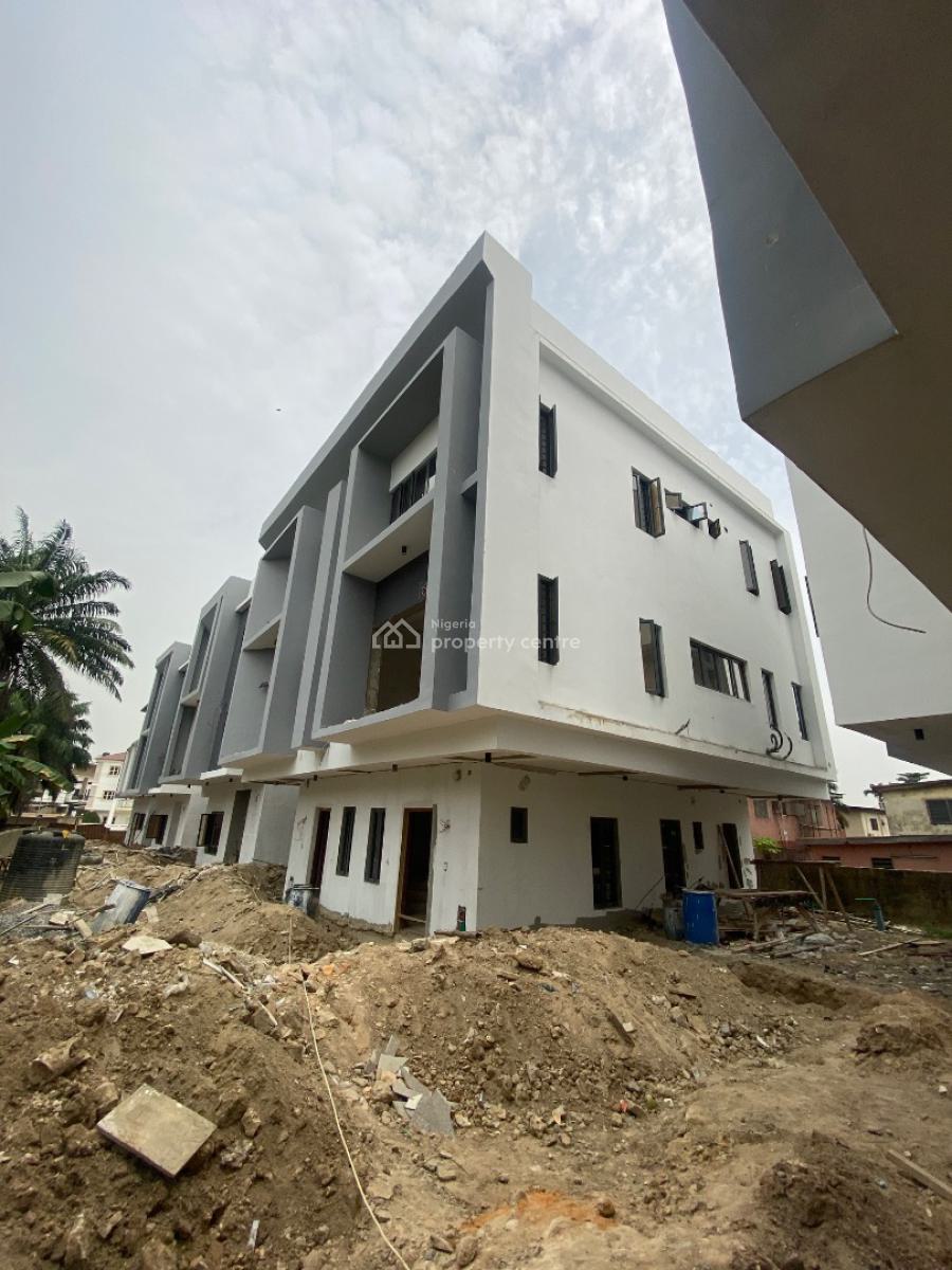 Tastefully Finished 4 Bedroom Duplexes with Bq, Surulere, Lagos, Semi-detached Duplex for Sale