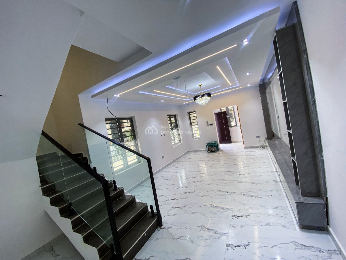 Luxiriously Finished Spacious 5 Bedrooms Semi Detached Duplex on Ground + 2 Floors, Ocean Bay Estate, Orchid Road, By Chevron Toll Gate, Lekki, Lagos, Semi-detached Duplex for Sale