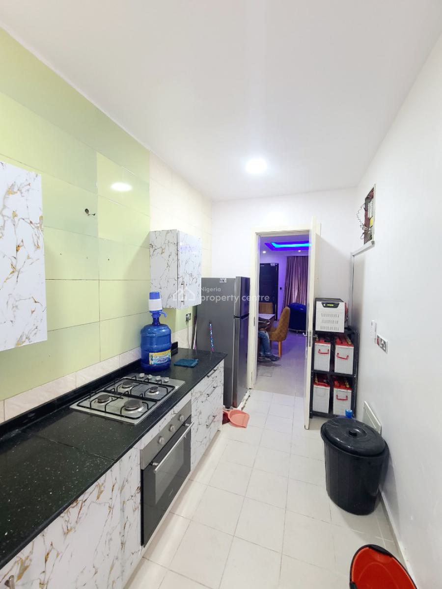 Fully Furnished 2 Bedroom Flat with Elevator & Inverter, Agungi, Lekki, Lagos, Flat / Apartment for Rent