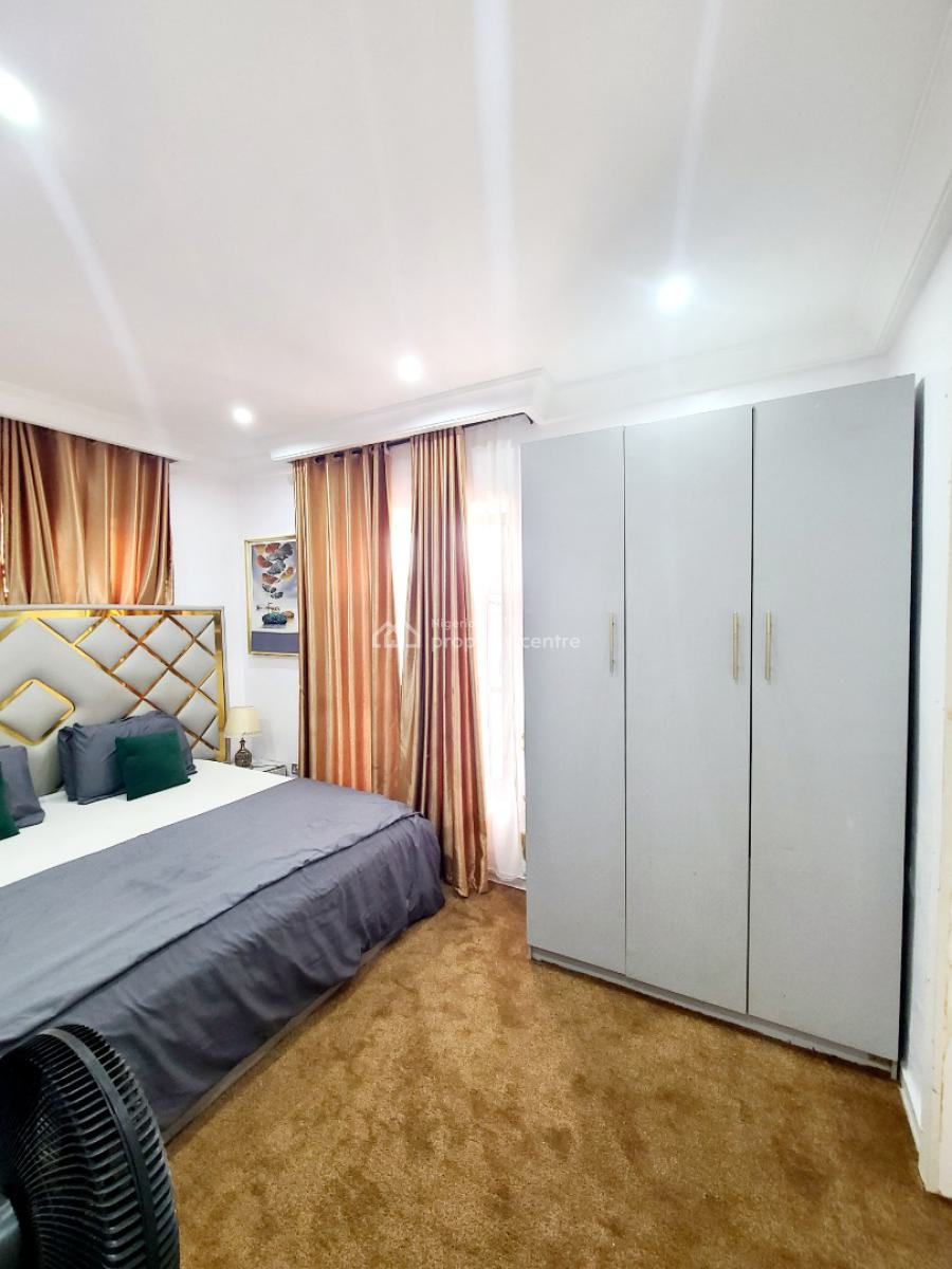 Fully Furnished 2 Bedroom Flat with Elevator & Inverter, Agungi, Lekki, Lagos, Flat / Apartment for Rent