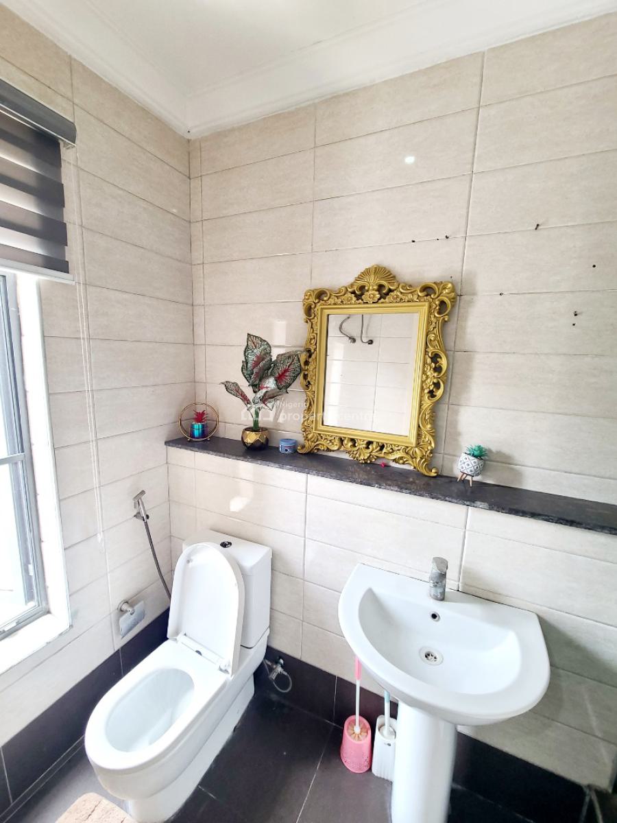 Fully Furnished 2 Bedroom Flat with Elevator & Inverter, Agungi, Lekki, Lagos, Flat / Apartment for Rent