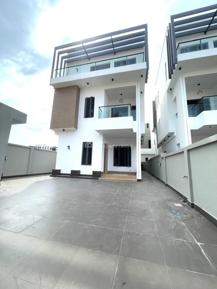 5 Bedroom Fully Detached with Bq ,ante Room, Study Room, Kitchen, Pool, Freedom Way, Lekki Phase 1, Lekki, Lagos, Detached Duplex for Sale