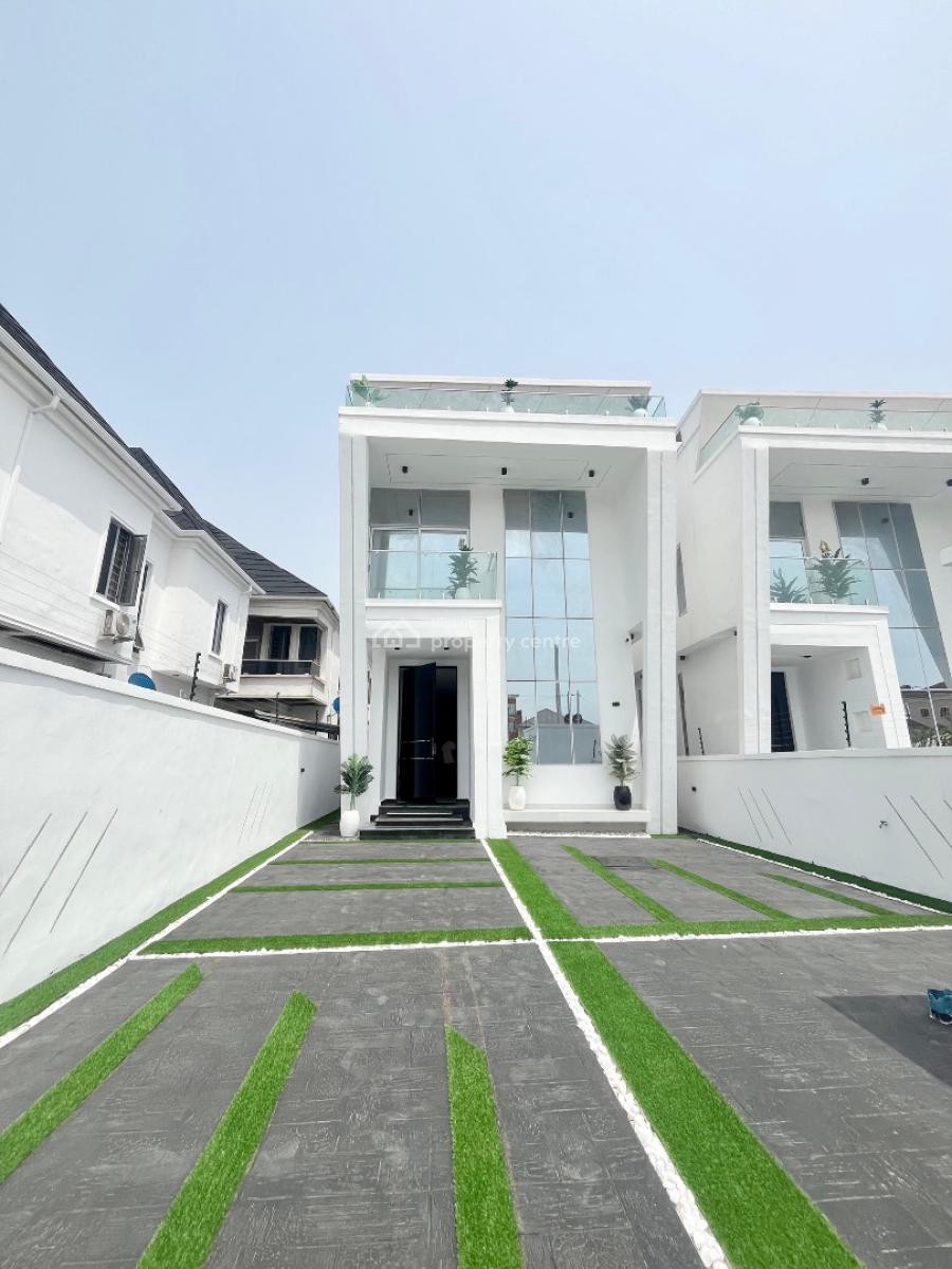 Newly Built 5 Bedroom Fully Detached Duplex with Bq, Ologolo, Lekki, Lagos, Detached Duplex for Sale