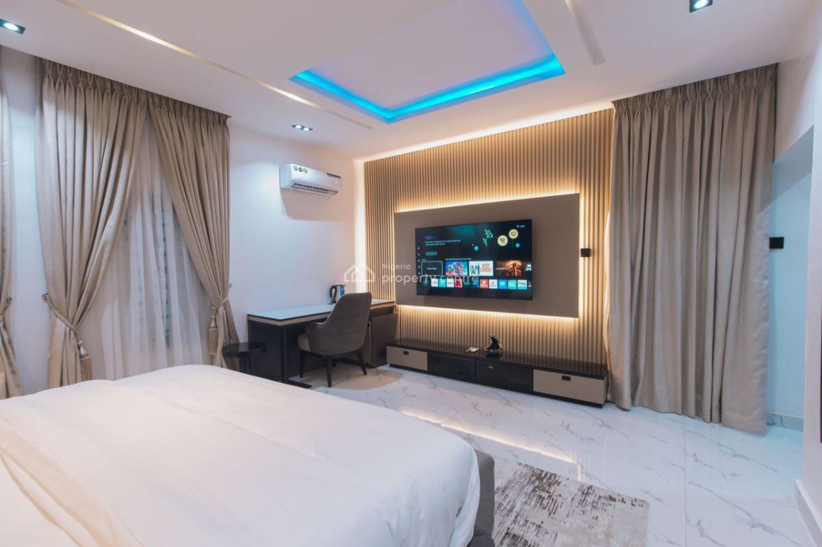 Deluxe Studio Apartment with, Pool, Gym, Pool Side Lounge, Tennis, Naf Valley Estate Asokoro, Asokoro District, Abuja, Self Contain (single Rooms) Short Let