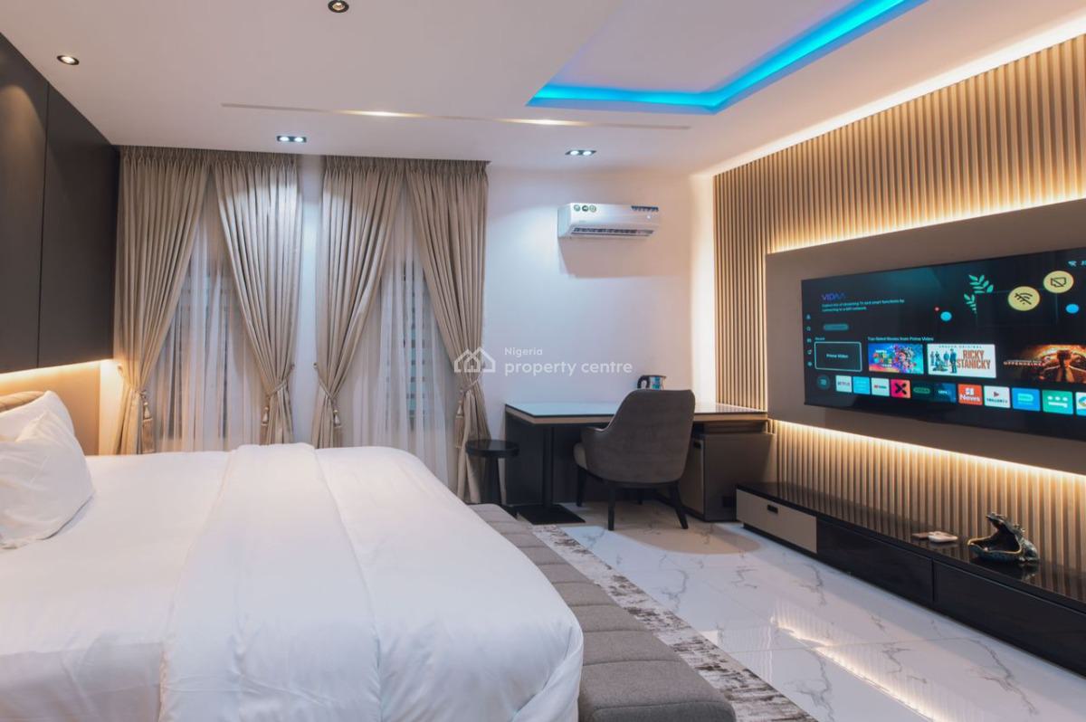 Deluxe Studio Apartment with, Pool, Gym, Pool Side Lounge, Tennis, Naf Valley Estate Asokoro, Asokoro District, Abuja, Self Contain (single Rooms) Short Let