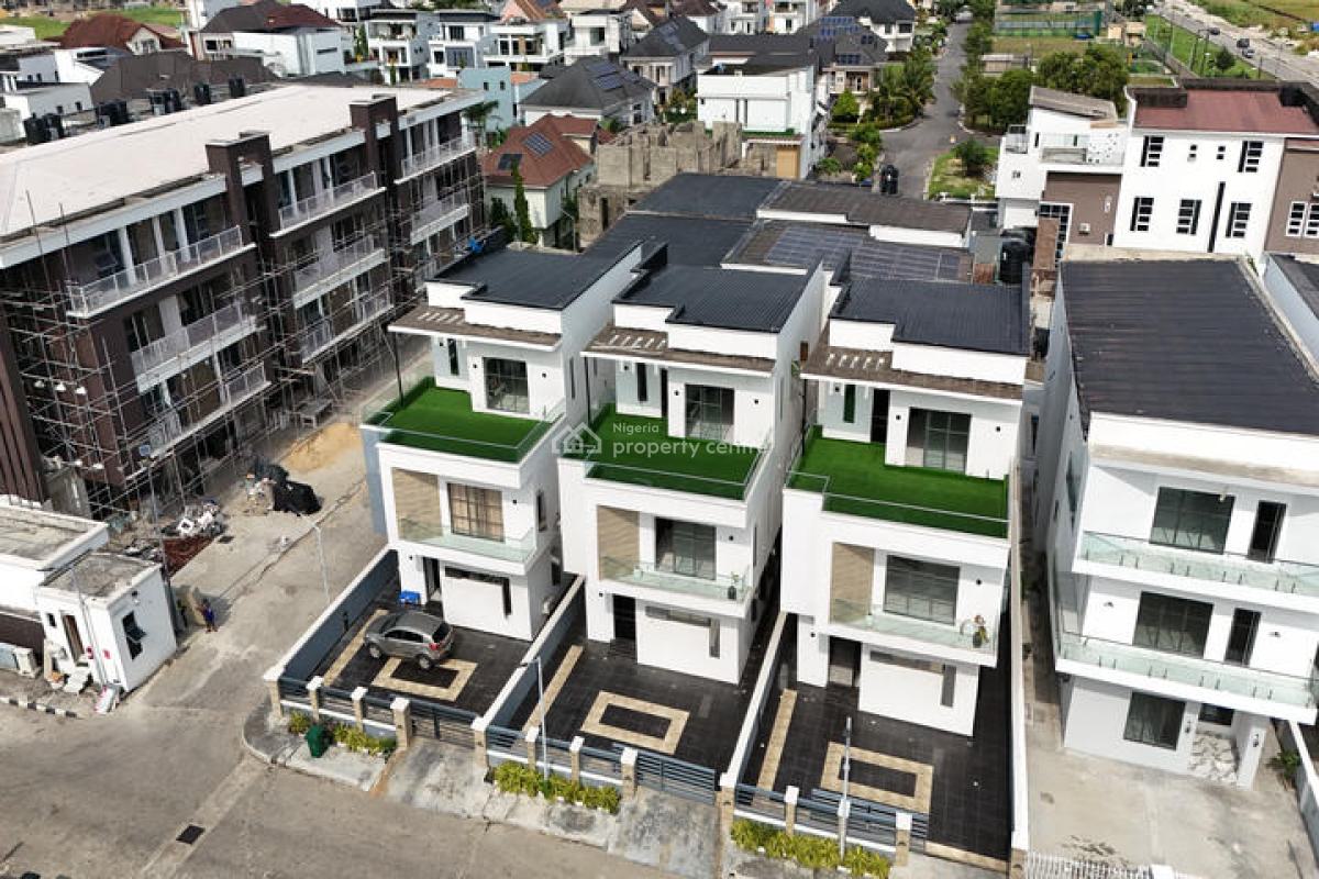 Luxury 5 Bedroom Detached Duplex with Swimming Pool and Bq, Osapa, Lekki, Lagos, Detached Duplex for Sale