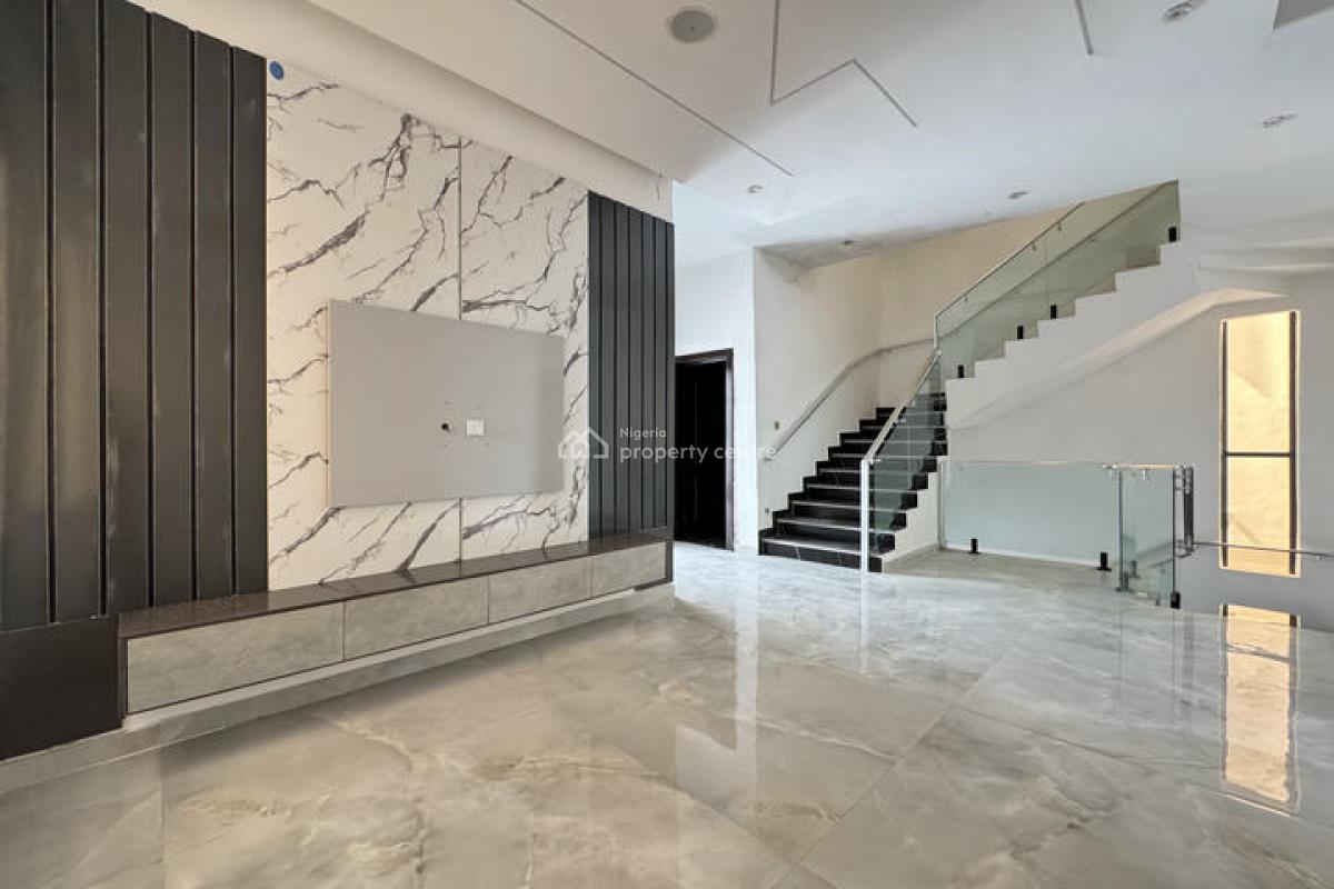 Luxury 5 Bedroom Detached Duplex with Swimming Pool and Bq, Osapa, Lekki, Lagos, Detached Duplex for Sale
