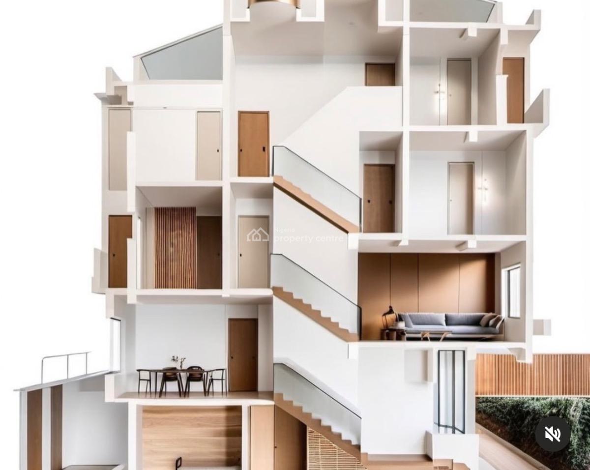 Lovely Built 4 Bedroom Townhouse in a Secured Call to Access Estate, Gbagada, Lagos, Terraced Duplex for Sale