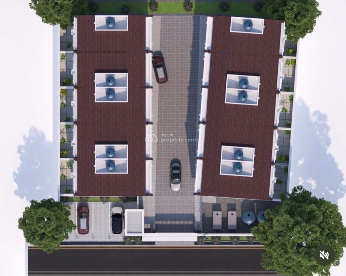 Lovely Built 4 Bedroom Townhouse in a Secured Call to Access Estate, Gbagada, Lagos, Terraced Duplex for Sale