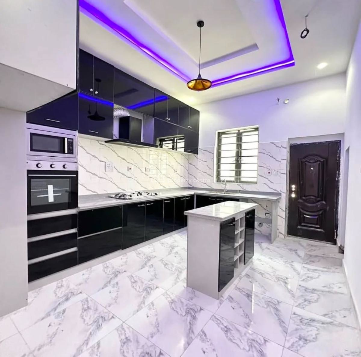 Newly Built 4 Bedroom Semi Detached Duplex with Bq,, Secure Estate at Ajah Lekki, Ajah, Lagos, Semi-detached Duplex for Sale