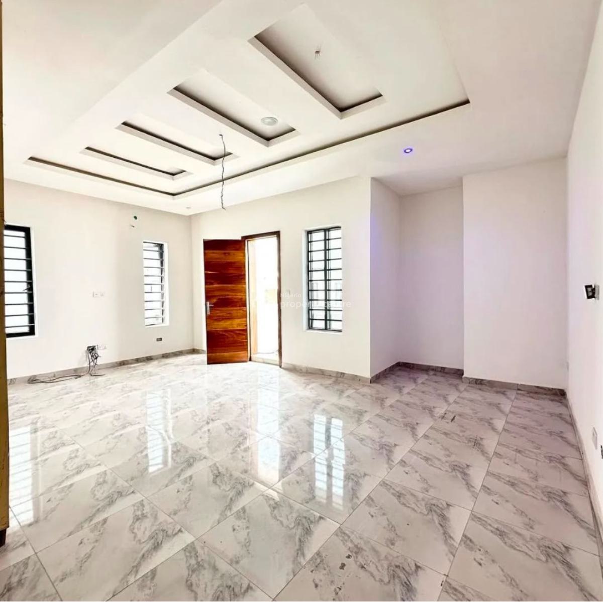 Newly Built 4 Bedroom Semi Detached Duplex with Bq,, Secure Estate at Ajah Lekki, Ajah, Lagos, Semi-detached Duplex for Sale