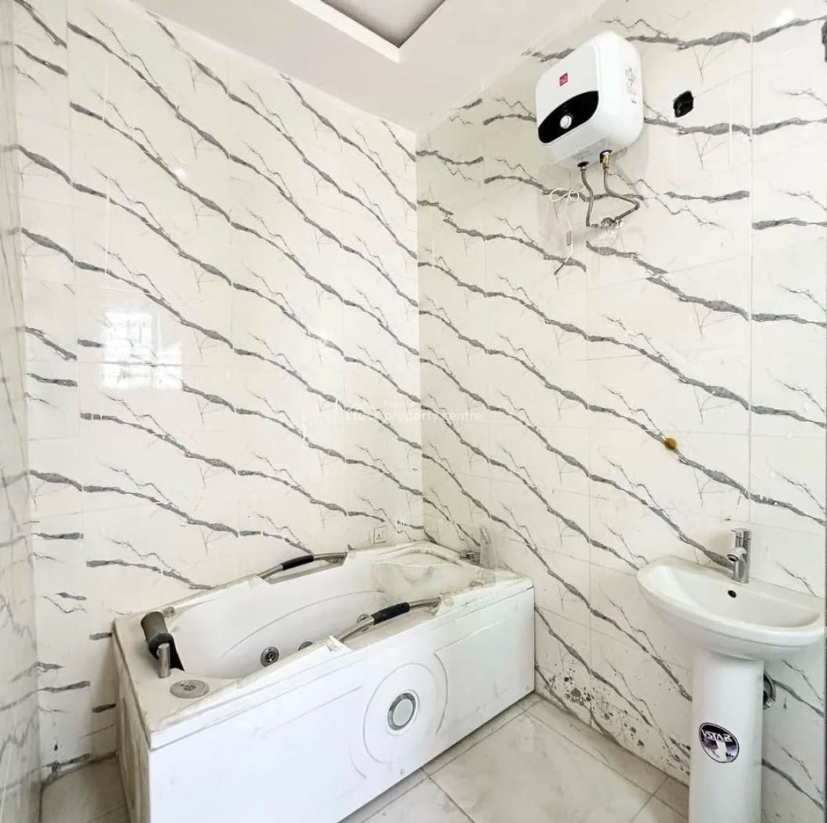 Newly Built 4 Bedroom Semi Detached Duplex with Bq,, Secure Estate at Ajah Lekki, Ajah, Lagos, Semi-detached Duplex for Sale