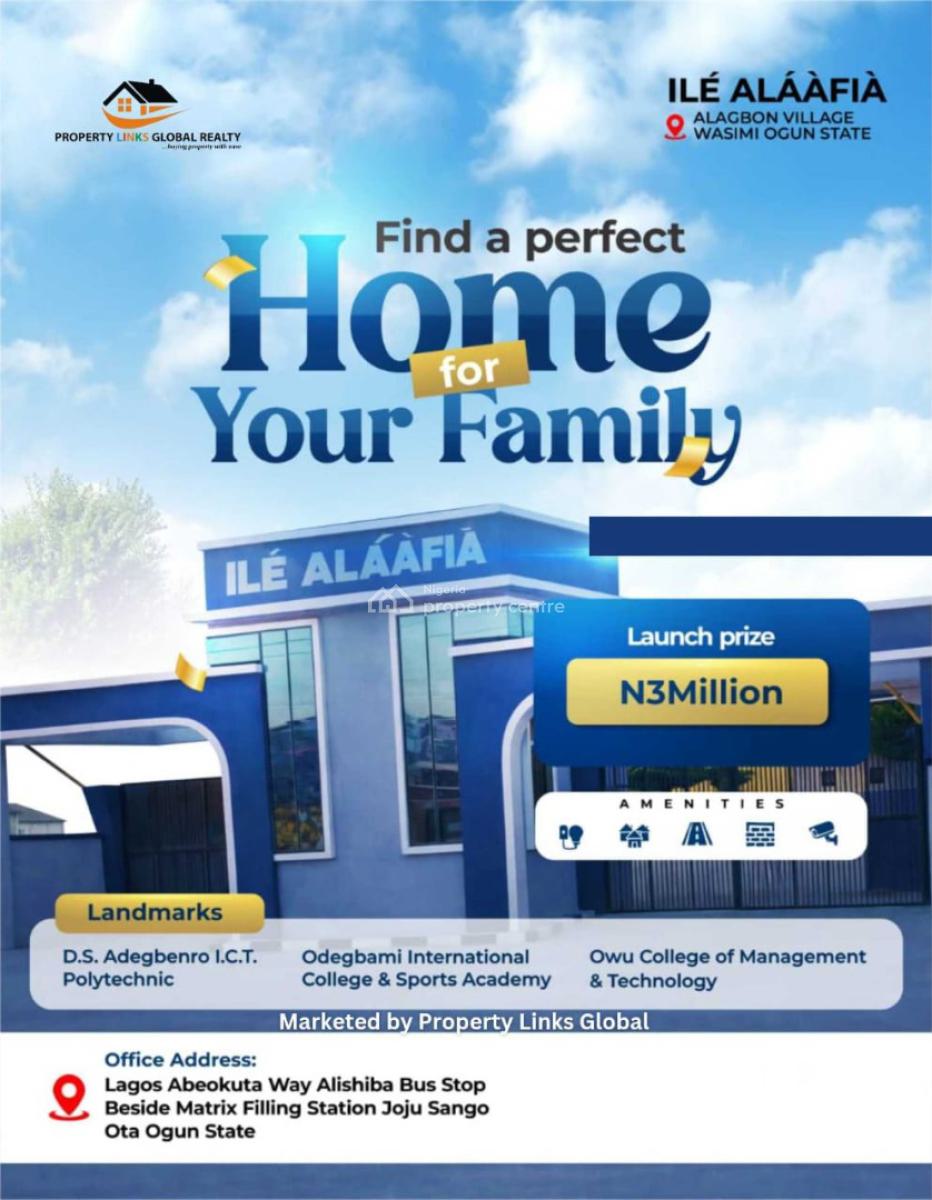 Buy and Build Land Along Lagos Abeokuta Expressway, Affordable Buy and Build Land Off Lagos Abeokuta Expressway Wasimi, Abeokuta South, Ogun, Residential Land for Sale