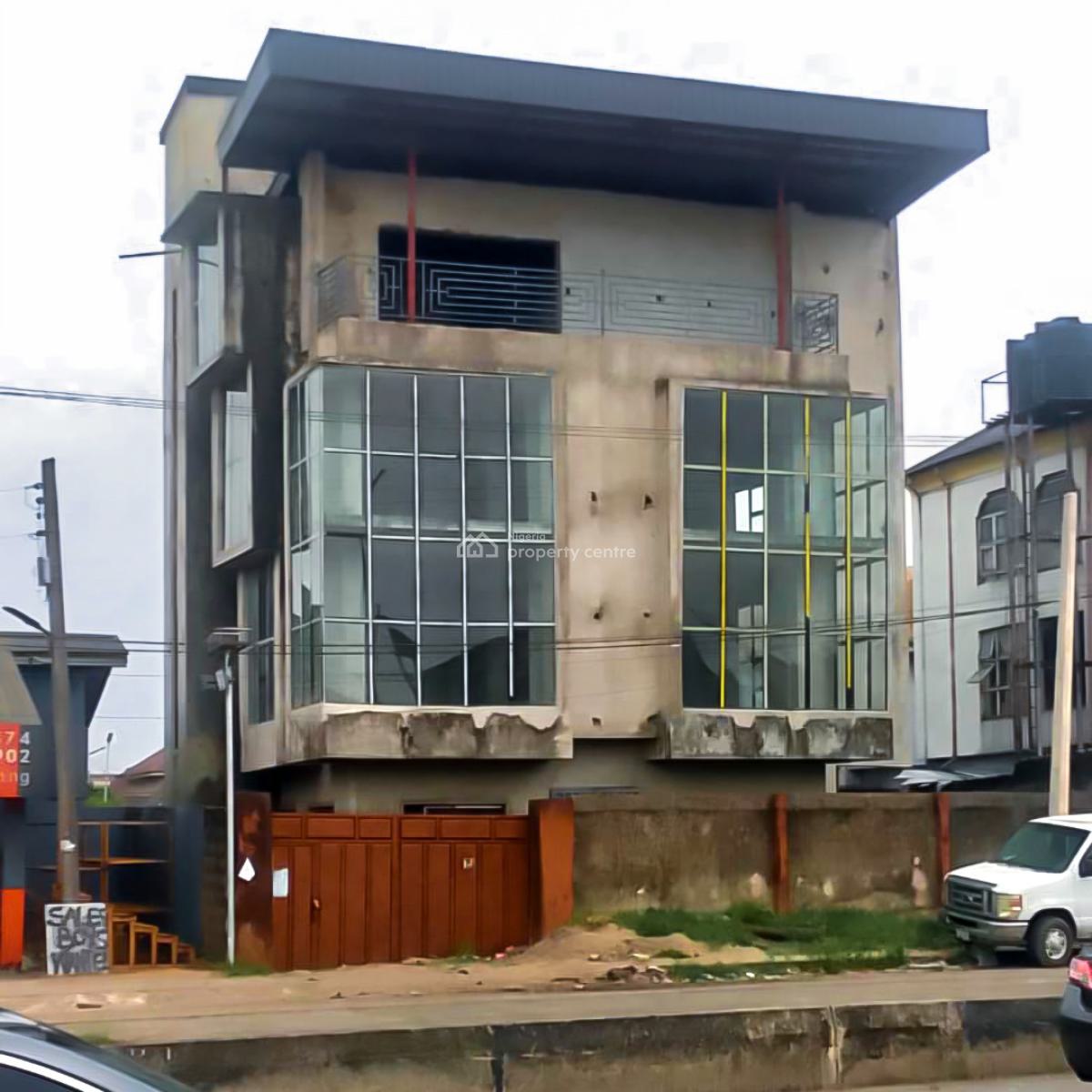 Showroom & Office Space on 3 Floors with a Penthouse, Ada George, Port Harcourt, Rivers, Office Space for Rent