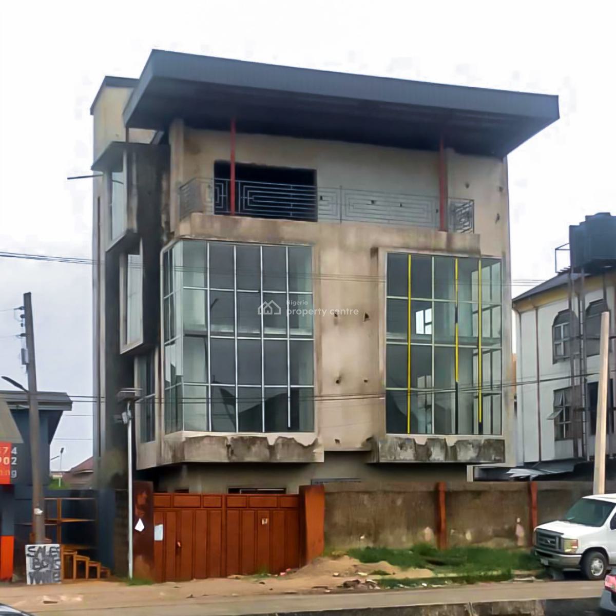 Showroom & Office Space on 3 Floors with a Penthouse, Ada George, Port Harcourt, Rivers, Office Space for Rent