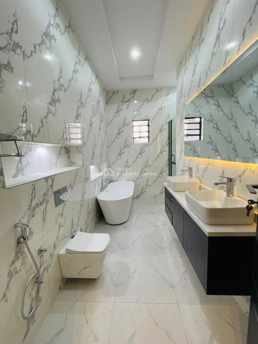 Newly Built 5  Bedroom Semi Detached Duplex with a Room Bq, Adeniyi Jones, Ikeja, Lagos, Semi-detached Duplex for Rent