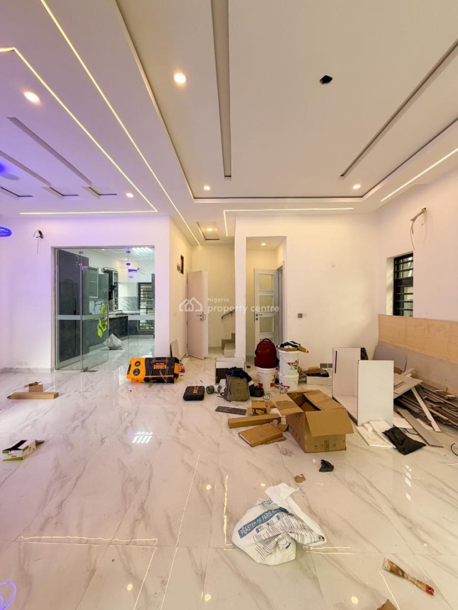 Lovely 4 Bedroom Detached Duplex with Bq, Chevron, Lekki, Lagos, Detached Duplex for Sale