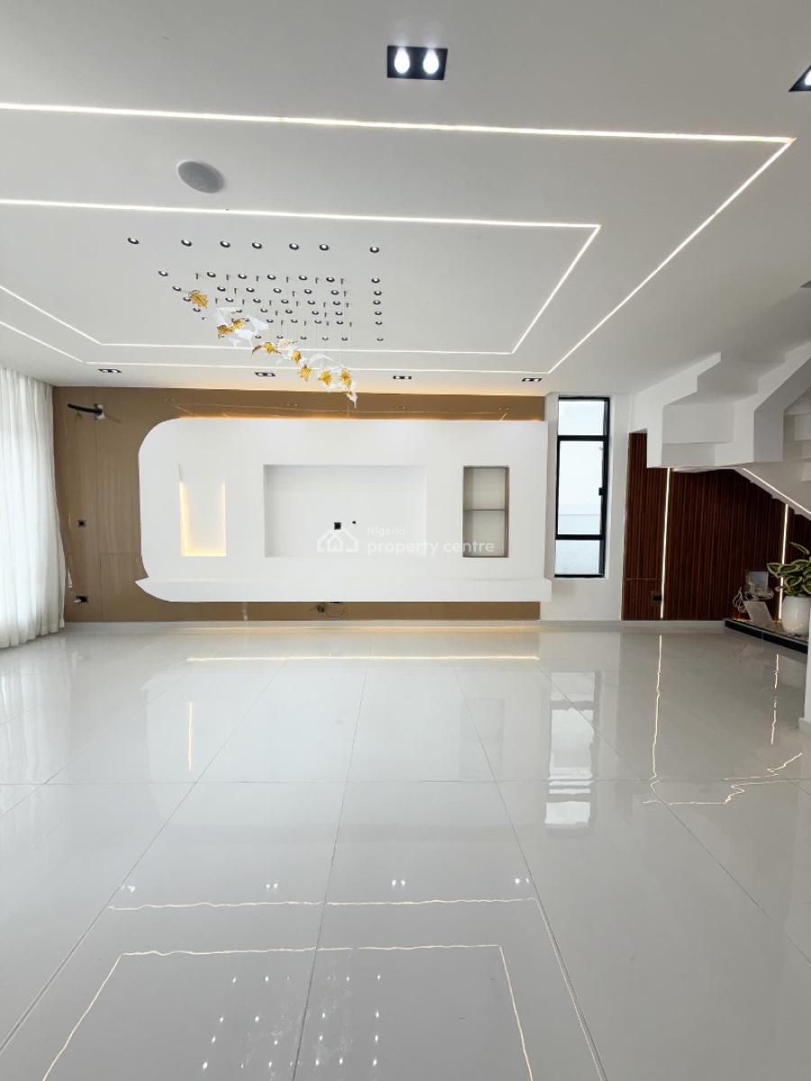 Stunning 5 Bedroom Detached Duplex with Bq, Chevron, Lekki, Lagos, Detached Duplex for Sale