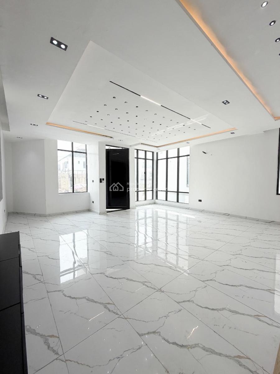 Contemporary 5 Bedroom Detached Duplex with Swimming Pool and Bq, Chevron, Lekki, Lagos, Detached Duplex for Sale