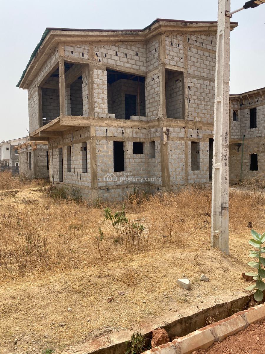 4 Bedroom Carcass, Shalom Estate, Lugbe District, Abuja, Detached Duplex for Sale