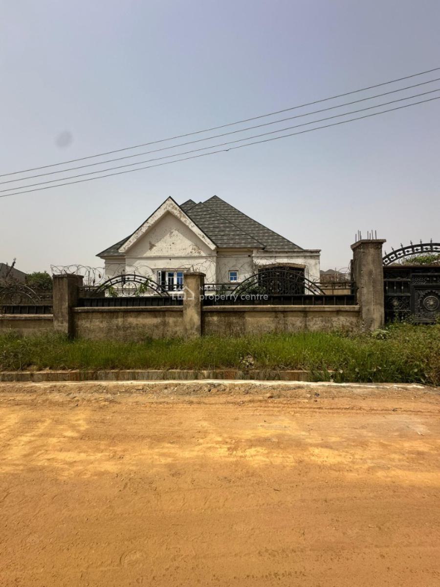 3bed Bungalow with Space for Bq, in an Estate Karsana Gwarinpa Extension Abuja, Gwarinpa, Abuja, Detached Bungalow for Sale