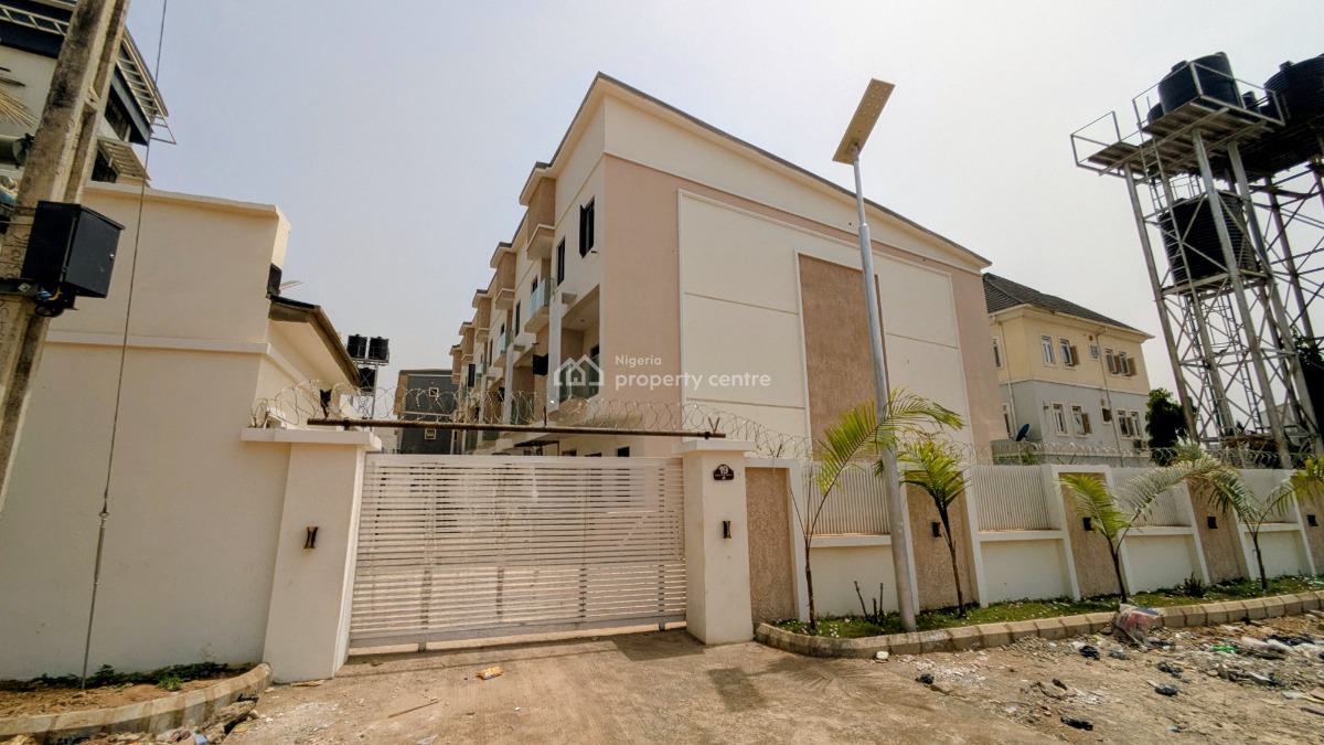 Newly Built 4bedroom Terrace Duplex with Bq, Jahi District, Jahi, Abuja, Terraced Duplex for Sale