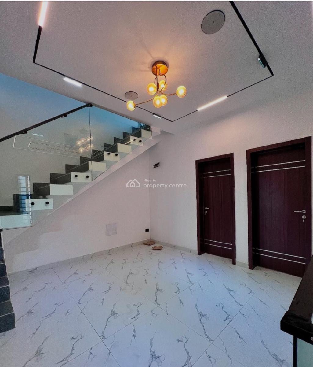 Fully Serviced 4 Bedroom Terrace with Swimming Pool, Osapa, Lekki, Lagos, Terraced Duplex for Sale