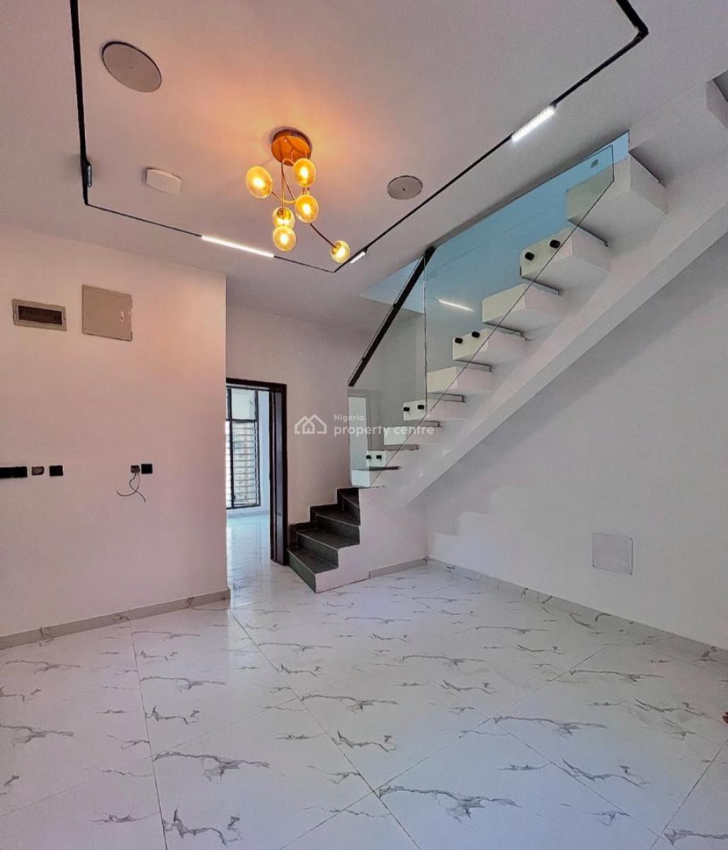 Fully Serviced 4 Bedroom Terrace with Swimming Pool, Osapa, Lekki, Lagos, Terraced Duplex for Sale