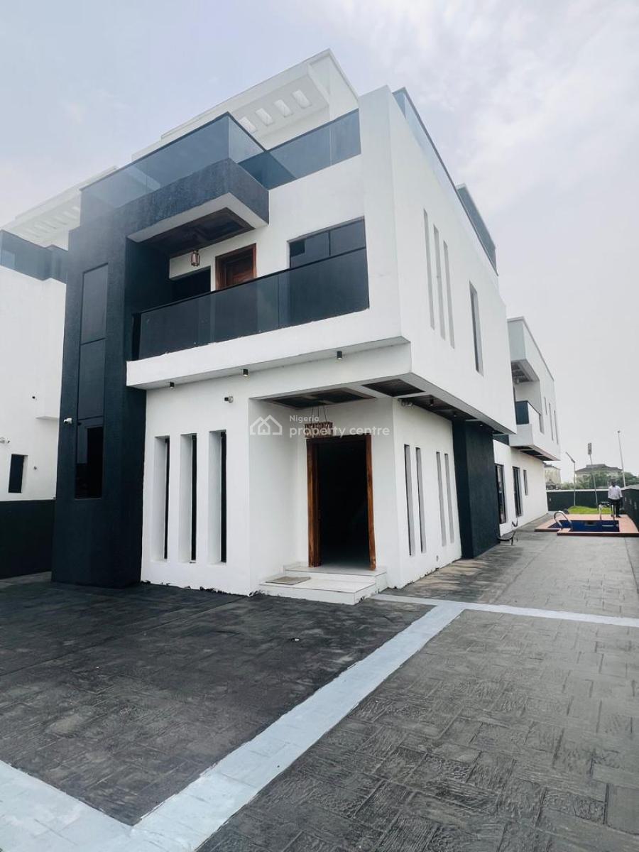 5 Bedroom Duplex with Private Swimming Pool, Royal Garden Estate, Ajah, Lagos, Detached Duplex for Sale