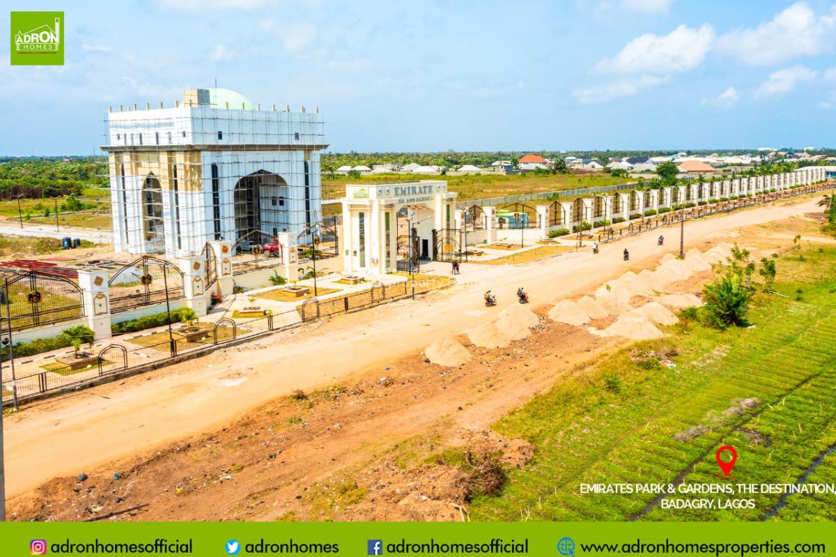 Prime Land, Emirates Parks and Gardens Estate,   ( The Destination ), Badagry, Lagos, Mixed-use Land for Sale