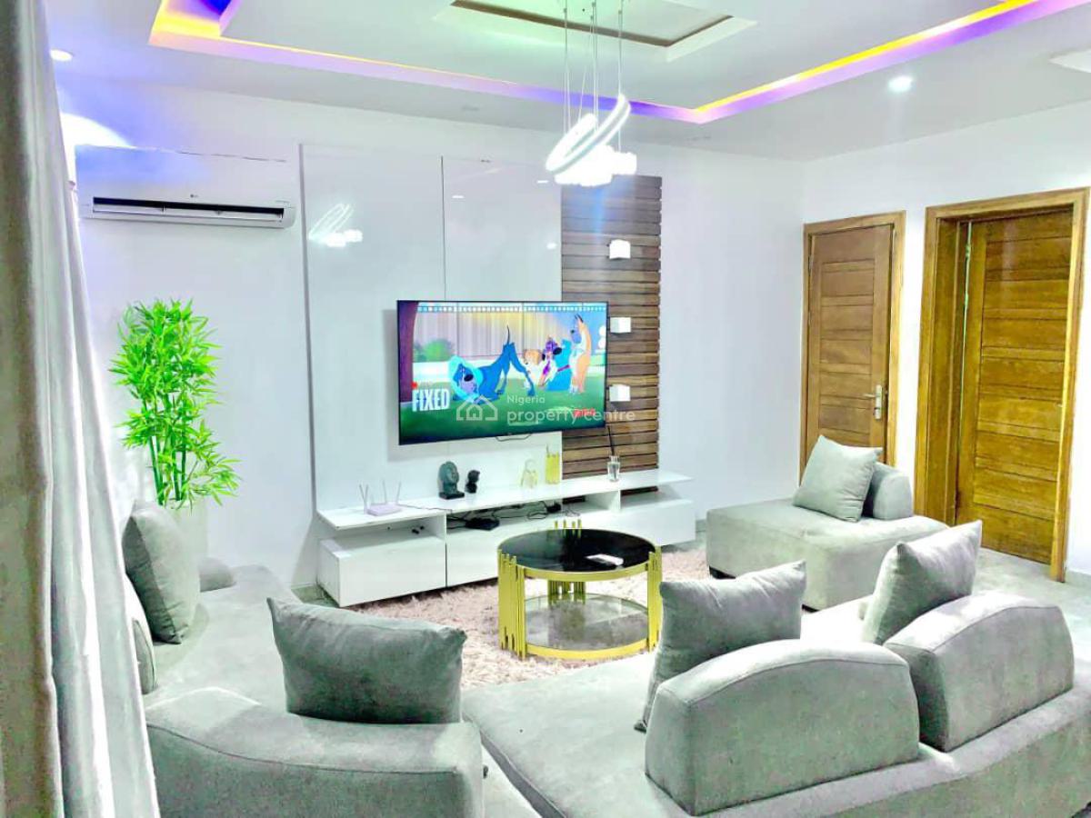 2 Bedroom Terrace Duplex with Swimming Pool, Snooker Board & Tennis Board, Ikate, Lekki, Lagos, Terraced Duplex for Rent