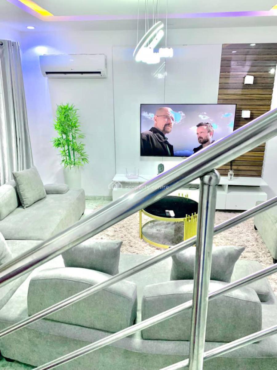 2 Bedroom Terrace Duplex with Swimming Pool, Snooker Board & Tennis Board, Ikate, Lekki, Lagos, Terraced Duplex for Rent