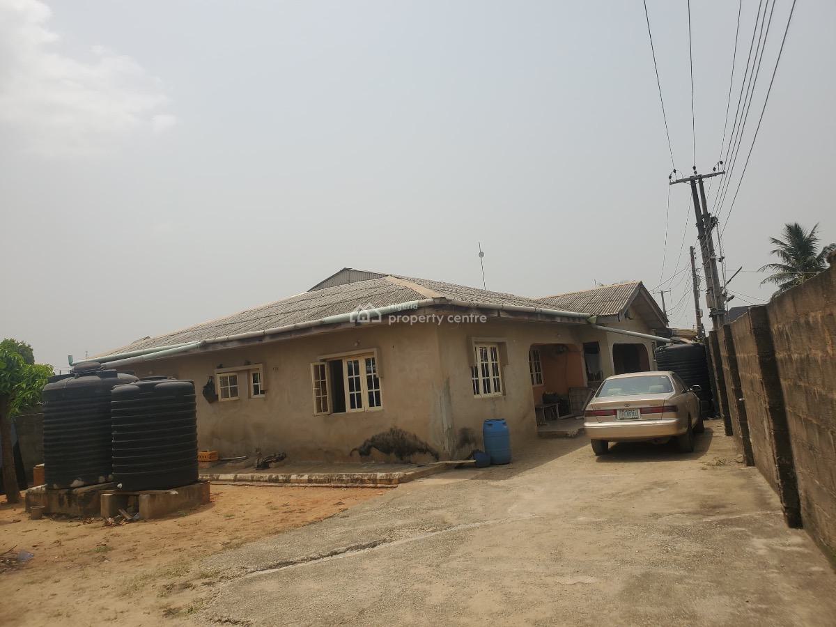 Solidly Built Bungalow on a Full Plot of Land, Ebute, Ikorodu, Lagos, Detached Bungalow for Sale