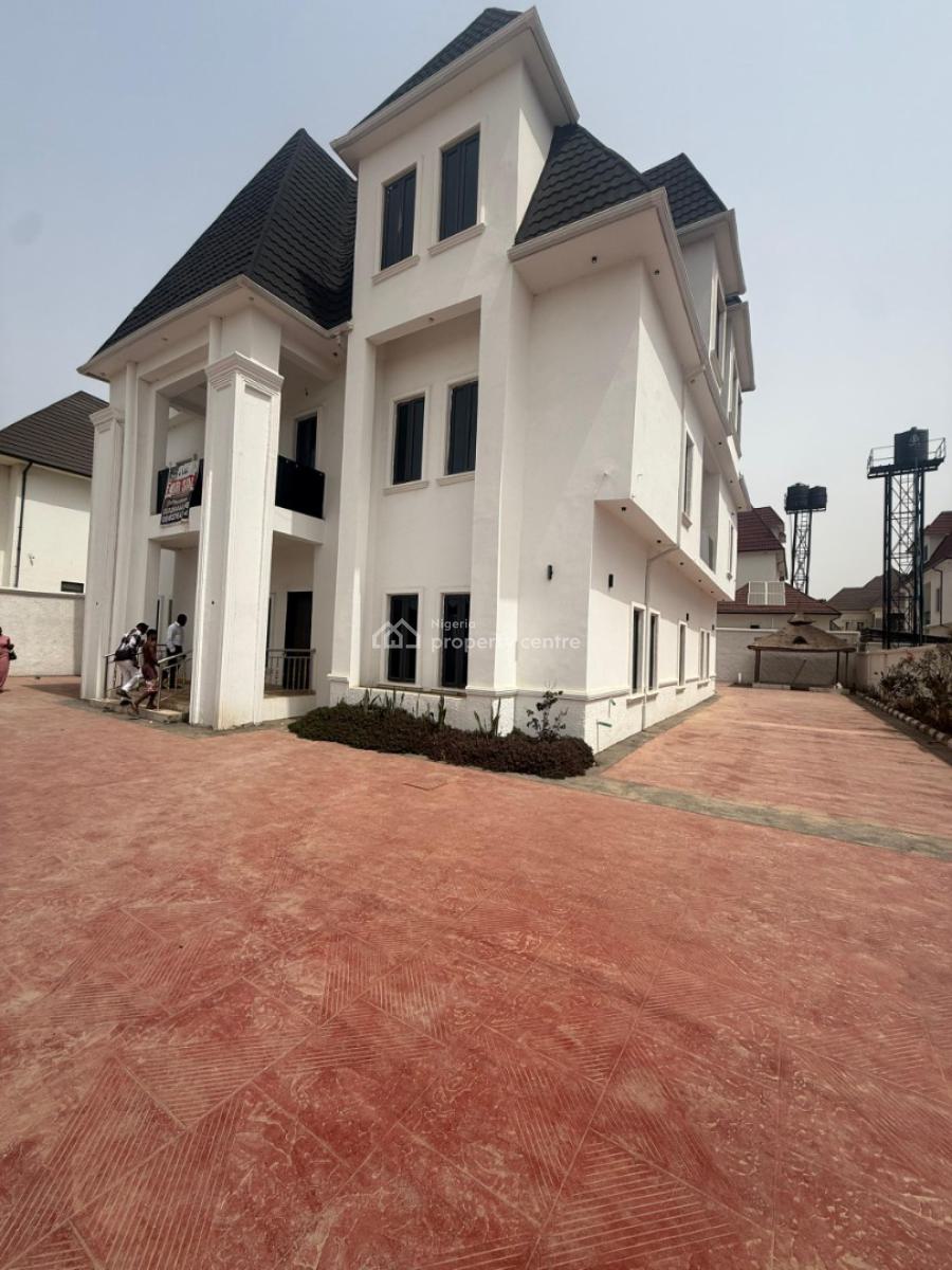 a Newly Built 7bedroom Mansion with 2room Bq, Efab Metropolis, Karsana, Abuja, Detached Duplex for Sale