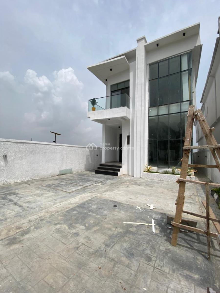 a Well-detailed, 5 Bedroom Fully Detached Duplex with Bq & Pool, Chevron, Lekki, Lagos, Detached Duplex for Sale