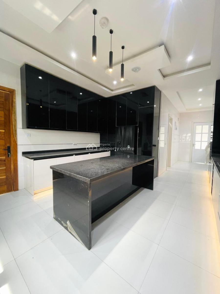 Impeccable 5 Bedroom Detached Duplex W/ Bq, Pool, Cinema, Open Terrace, Prominent Royal Gardens Estate, Ajah, Lagos, Detached Duplex for Sale