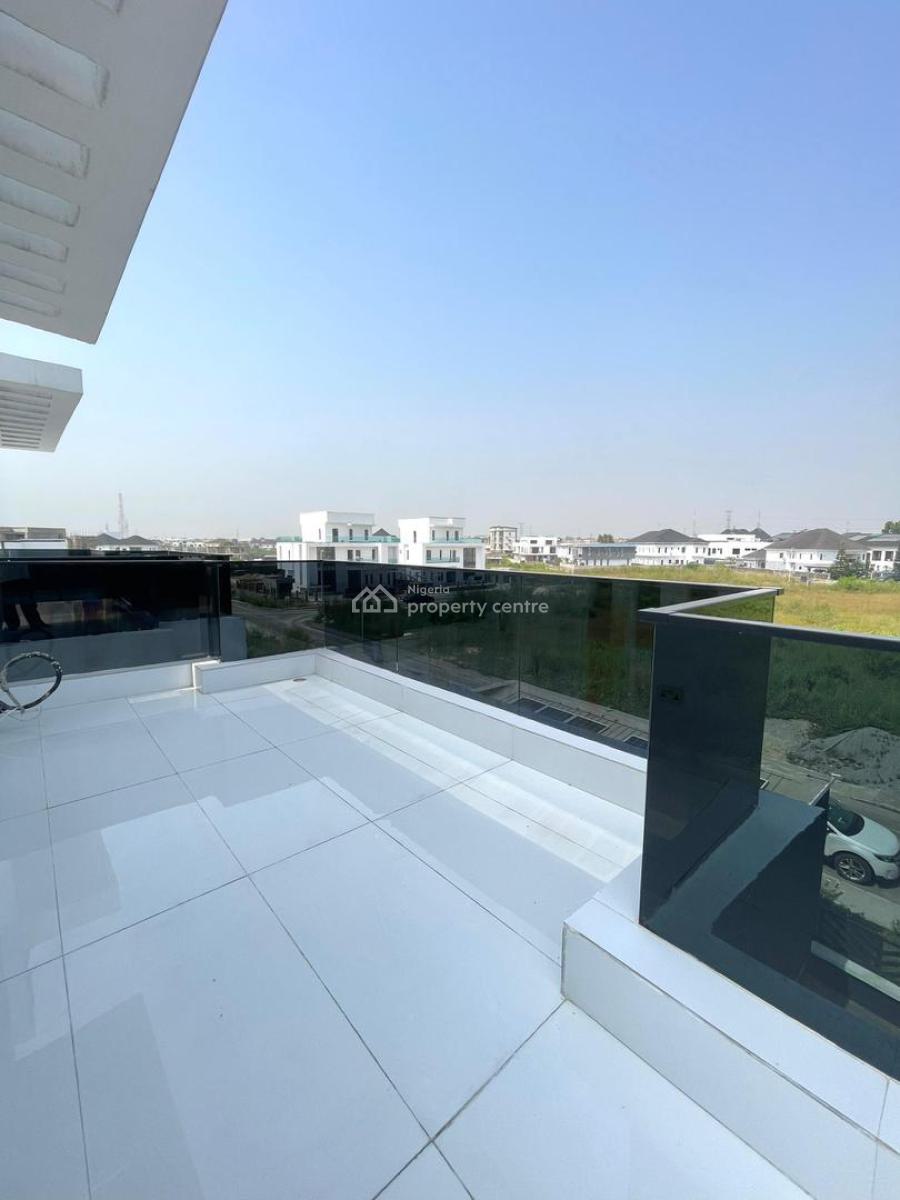 Impeccable 5 Bedroom Detached Duplex W/ Bq, Pool, Cinema, Open Terrace, Prominent Royal Gardens Estate, Ajah, Lagos, Detached Duplex for Sale