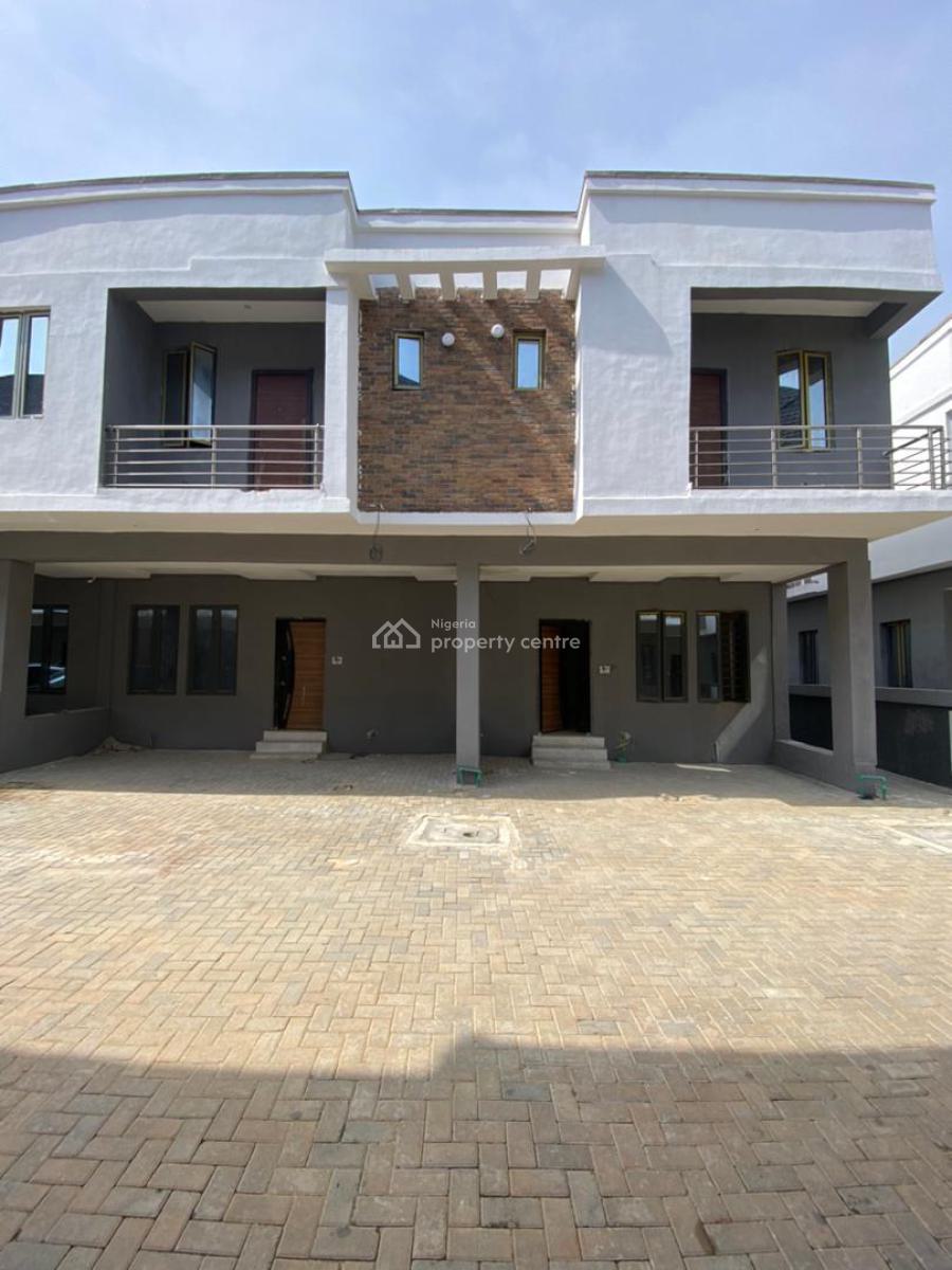 Most Affordable 4 Bedroom Terrace Duplex with a Room Bq, Ajah, Lagos, Terraced Duplex for Sale