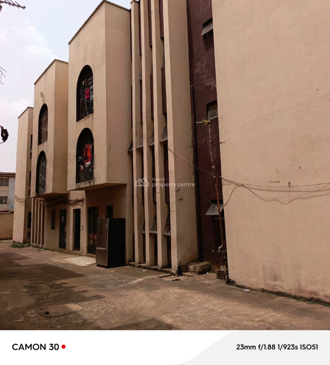 (commercial Property) 24 Blocks of Flat on 4 Plot of Land, By Ile Epo Bstop Facing The Major Road, Ejigbo, Lagos, Block of Flats for Sale