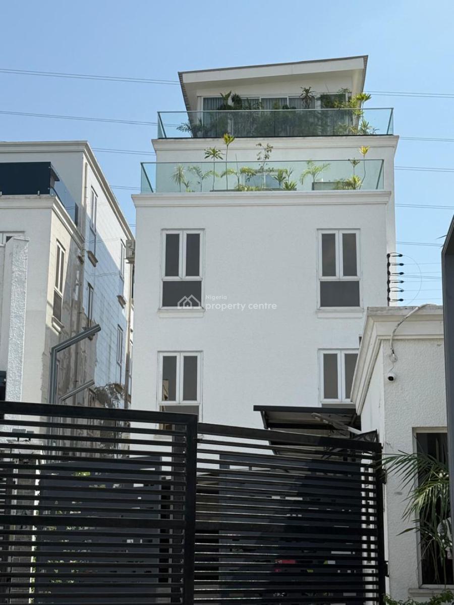 Luxury 5 Bedroom Detached Waterfront  and Jetty on 560sq  with 2 Rooms Bq  on 5 Floors, Banana Island, Ikoyi, Lagos, Detached Duplex for Sale