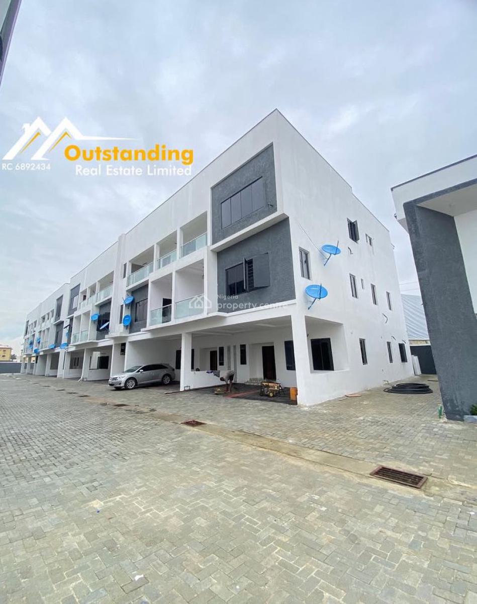4 Bedroom Terrace Duplex, Ikate, Lekki, Lagos, Terraced Duplex for Rent